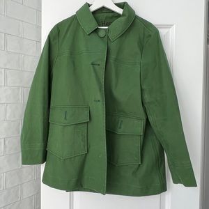 HERNO. Green Jacket.